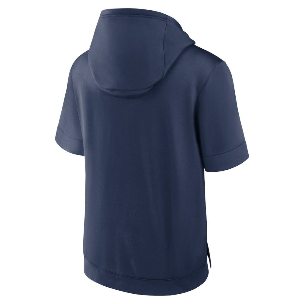 Minnesota Twins Tri Code Lockup Short Sleeve Pullover Hoodie - Navy | Nike