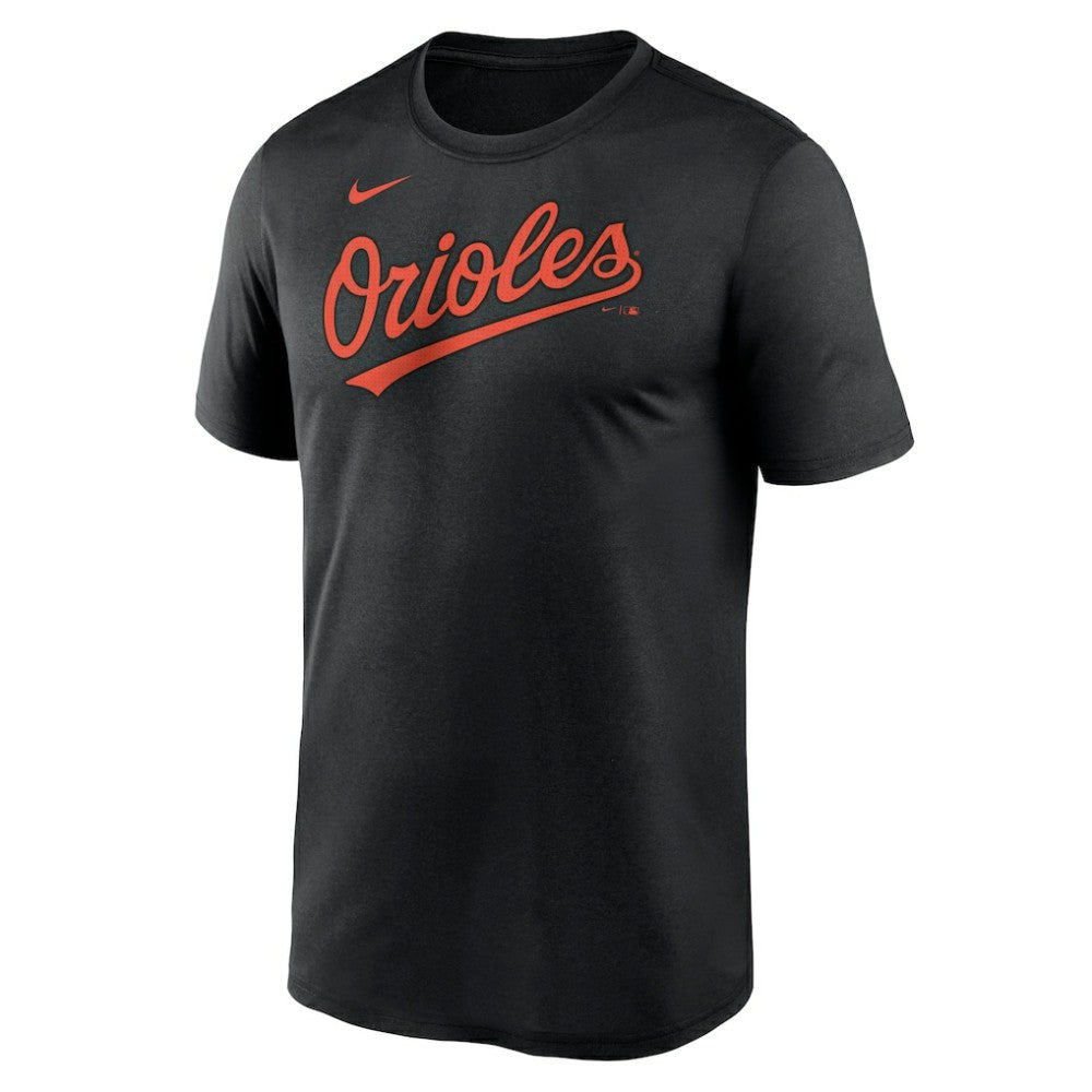 Baltimore Orioles Legend Fuse Wordmark T-Shirt  - Black | Nike