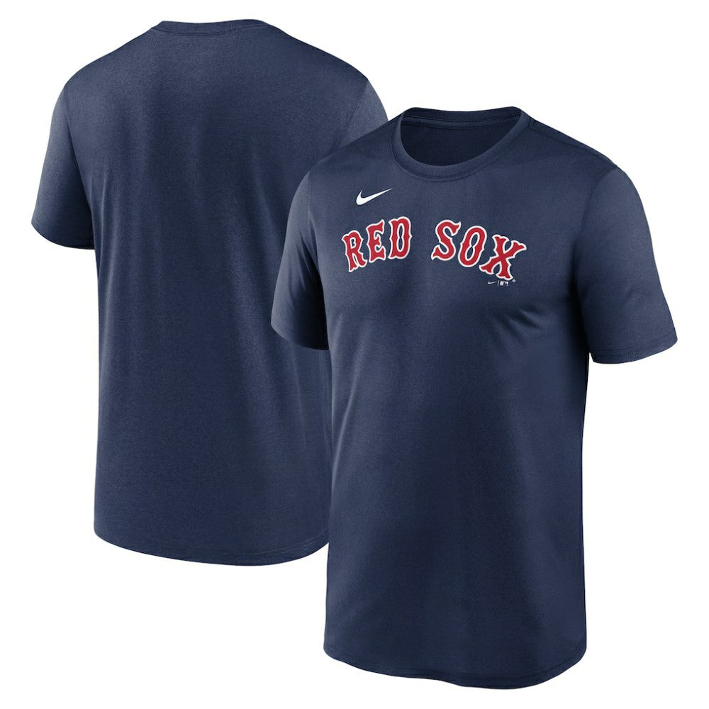 Boston Red Sox Legend Fuse Wordmark T-Shirt  - Navy | Nike