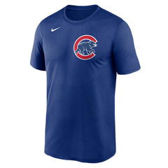 Chicago Cubs Legend Fuse Wordmark T-Shirt  - Royal | Nike