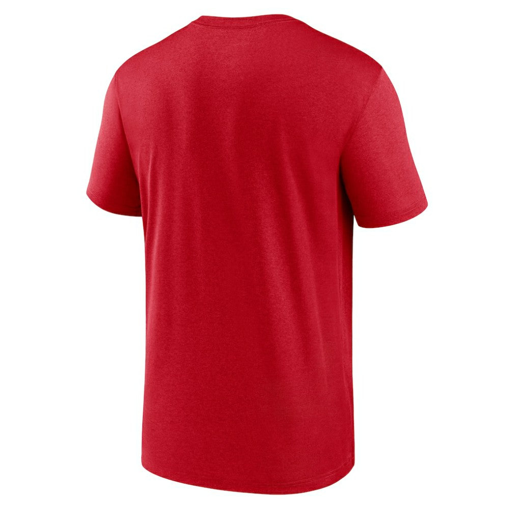 St. Louis Cardinals Legend Fuse Wordmark T-Shirt  - Red | Nike