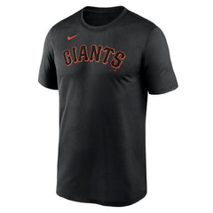 San Francisco Giants Legend Fuse Wordmark T-Shirt  - Black | Nike