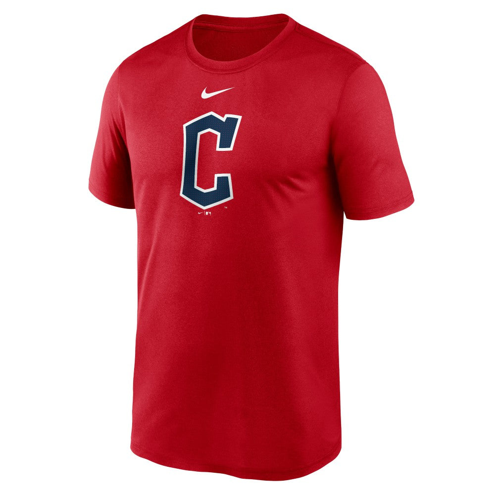 Cleveland Guardians Legend Fuse Large Logo Dri-FIT T-Shirt - Red | Nike