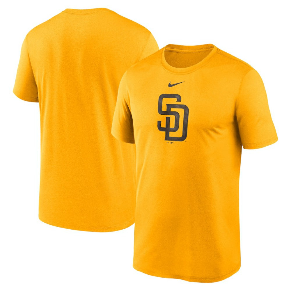 San Diego Padres Legend Fuse Large Logo Dri-FIT T-Shirt - Gold | Nike