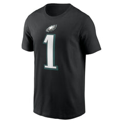 NFL Philadelphia Eagles Jalen Hurts  Player Name & Number T-Shirt