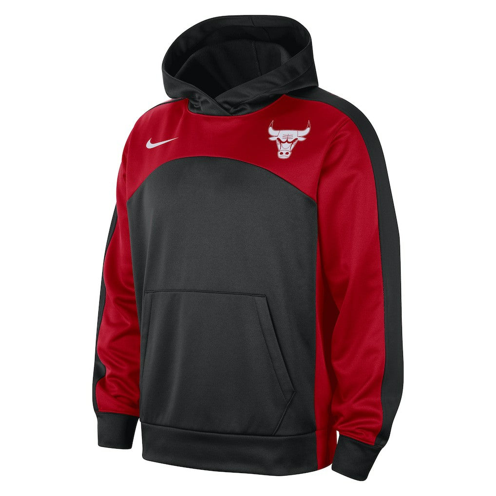 Chicago Bulls Authentic Starting Five Force Performance Pullover Hoodie - Black/Red | Nike for sale