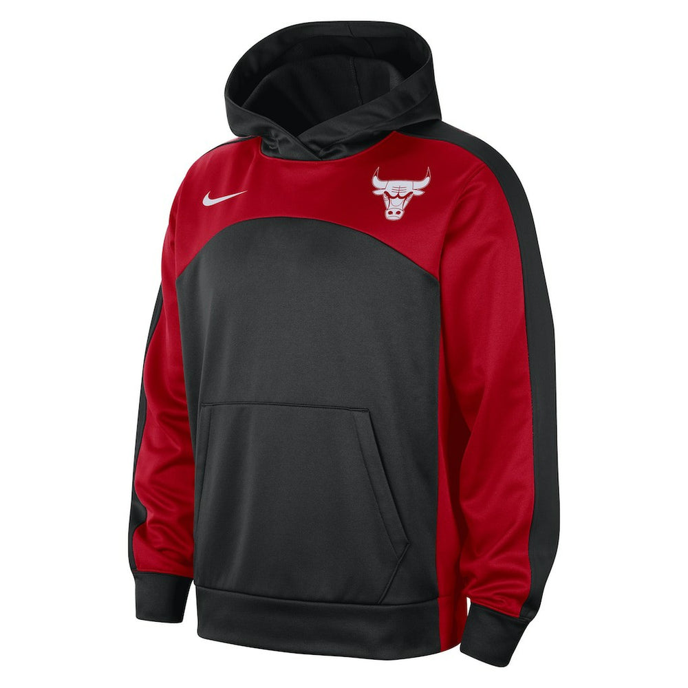 Chicago Bulls Authentic Starting Five Force Performance Pullover Hoodie - Black/Red | Nike for sale