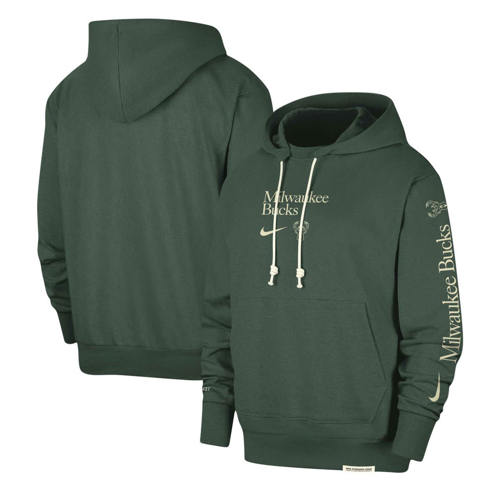Milwaukee Bucks Authentic Performance Pullover Hoodie - Hunter Green | Nike outlet