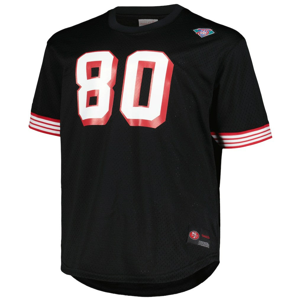 NFL San Francisco 49ers Jerry Rice  Big & Tall Mesh Player Name & Number Top