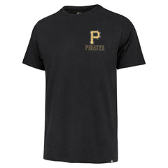 Pittsburgh Pirates Hang Back Franklin T-Shirt - Black | 47 brand