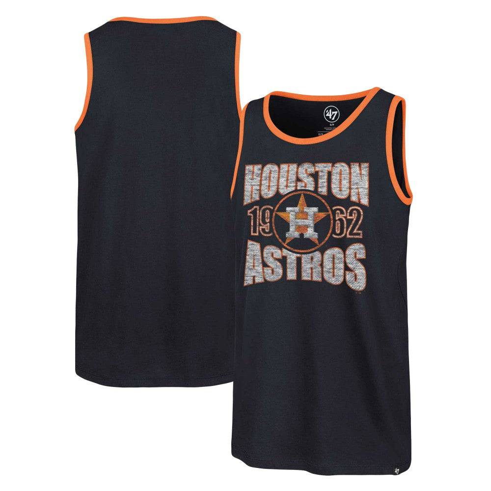 Houston Astros Upload Franklin Tank Top - Navy | 47 brand