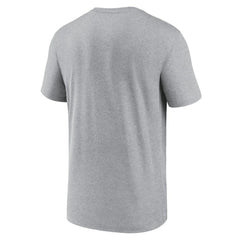 St. Louis Cardinals Arch Baseball Stack Performance T-Shirt - Heather Charcoal | Nike
