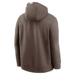 Chicago Cubs Statement Pullover Hoodie - Light Brown | Nike