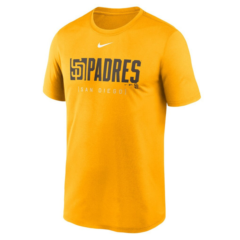 San Diego Padres Knockout Legend Performance T-Shirt - Gold | Nike