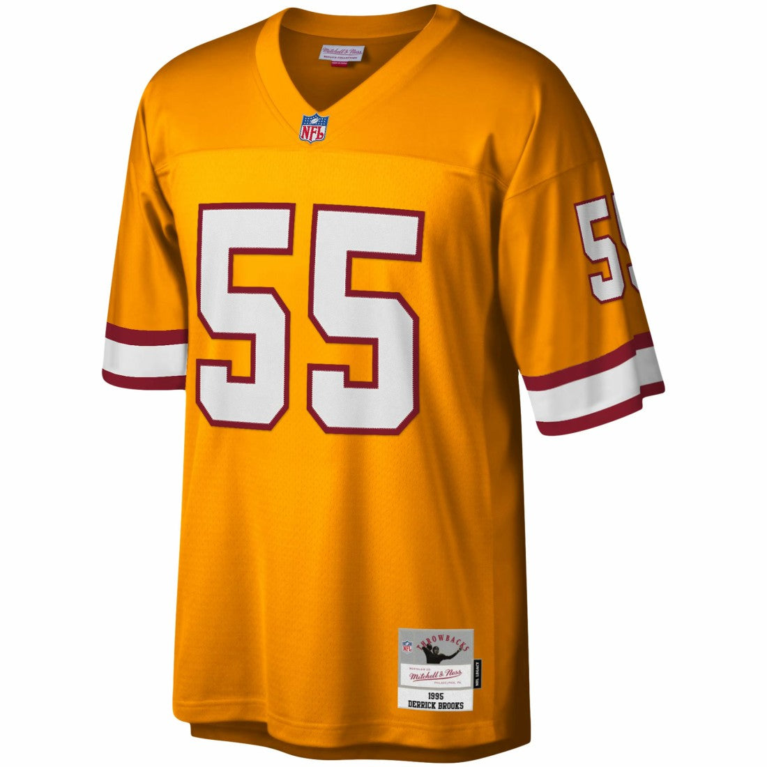 NFL Tampa Bay Buccaneers Derrick Brooks  Big & Tall 1995 Legacy Retired Player Jersey