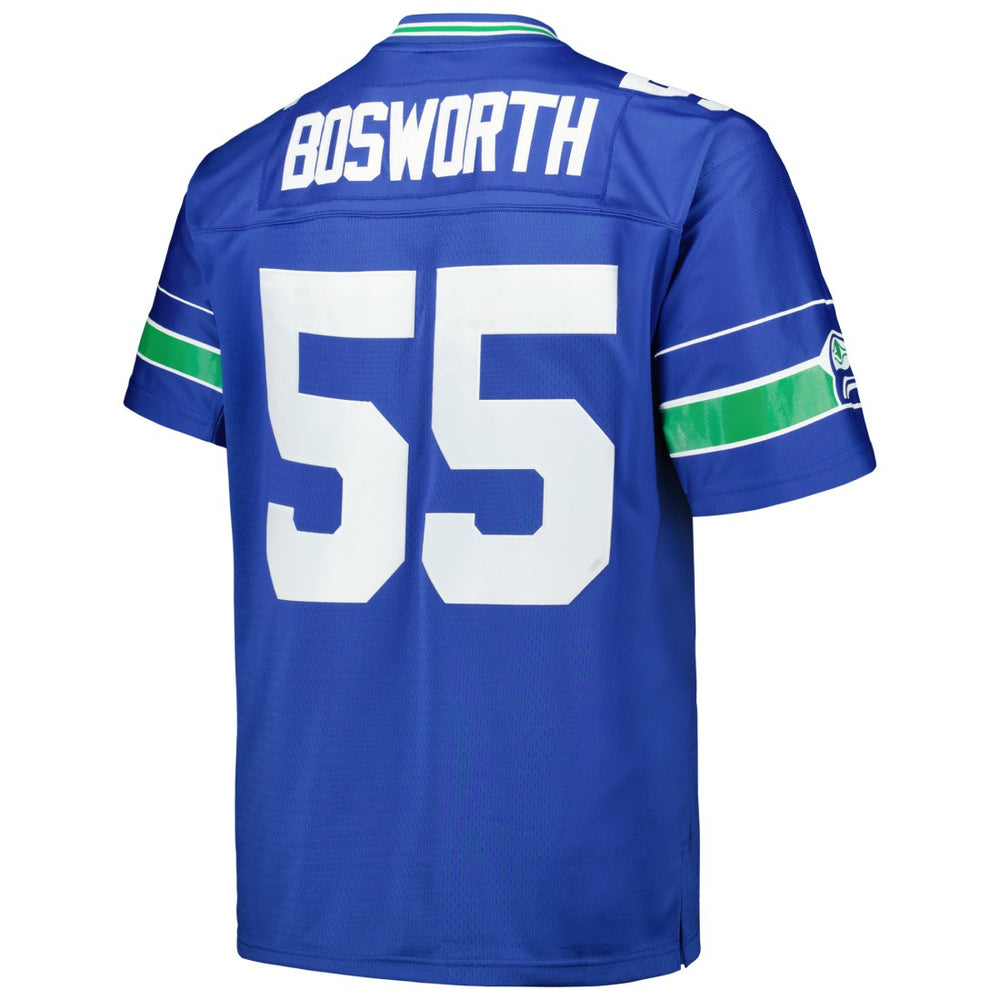 NFL Seattle Seahawks Brian Bosworth  Big & Tall 1987 Legacy Retired Player Jersey