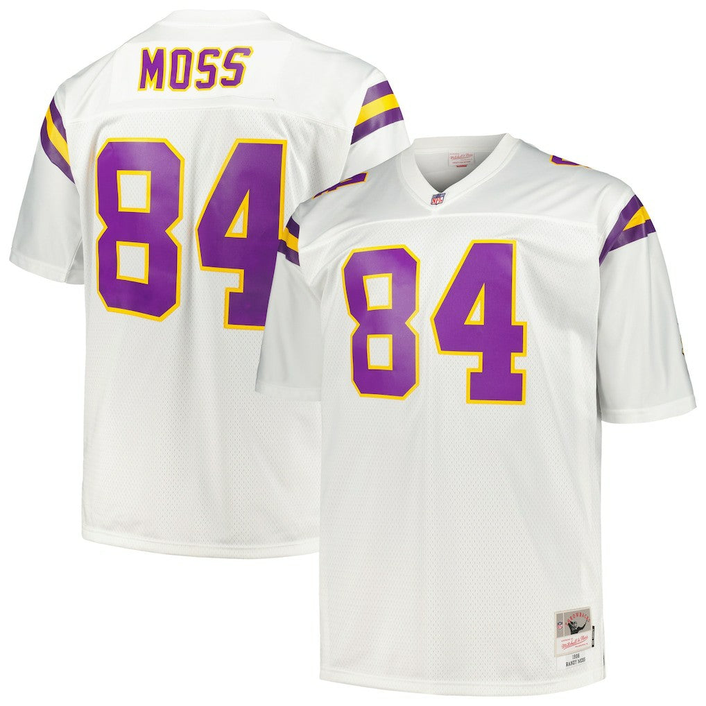 NFL Minnesota Vikings Randy Moss  Big & Tall 1998 Legacy Retired Player Jersey
