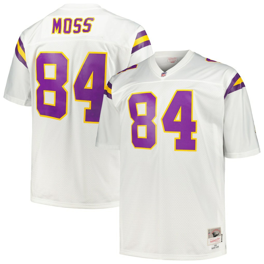 NFL Minnesota Vikings Randy Moss  Big & Tall 1998 Legacy Retired Player Jersey