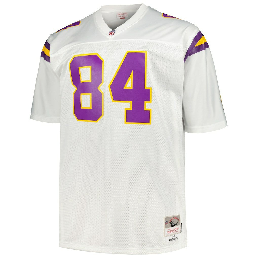 NFL Minnesota Vikings Randy Moss  Big & Tall 1998 Legacy Retired Player Jersey