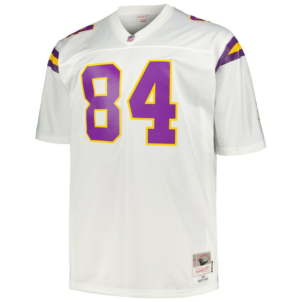 NFL Minnesota Vikings Randy Moss  Big & Tall 1998 Legacy Retired Player Jersey