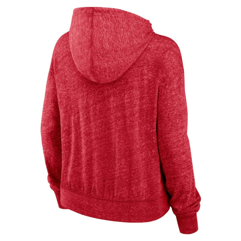 St. Louis Cardinals City Connect Gym Vintage Hoodie - Heather Red | Nike