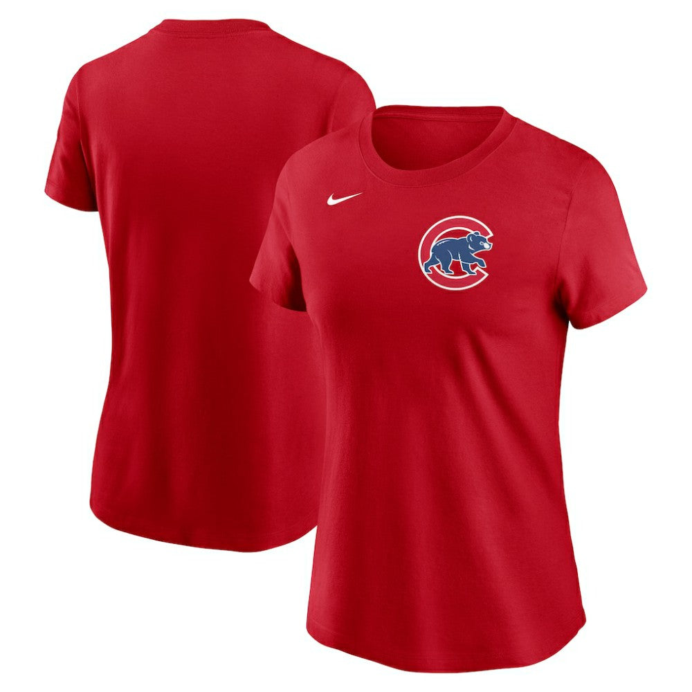 Chicago Cubs Women's Wordmark T-Shirt - Red | Nike