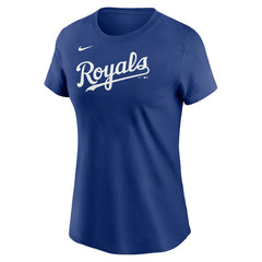 Kansas City Royals Women's Wordmark T-Shirt - Royal | Nike