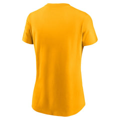 Athletics Women's Wordmark T-Shirt - Gold | Nike