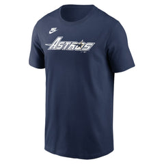 Houston Astros Cooperstown Collection Wordmark T-Shirt - Navy | Nike