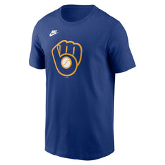 Milwaukee Brewers Cooperstown Collection T-Shirt - Royal | Nike