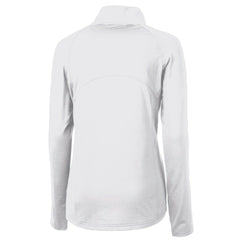 NFL Philadelphia Eagles Cutter & Buck Women's Gridiron Classics Logo Adapt Eco Knit Stretch Recycled Half-Zip Pullover Top