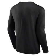 Baltimore Orioles Strike the Goal Long Sleeve T-Shirt - Black