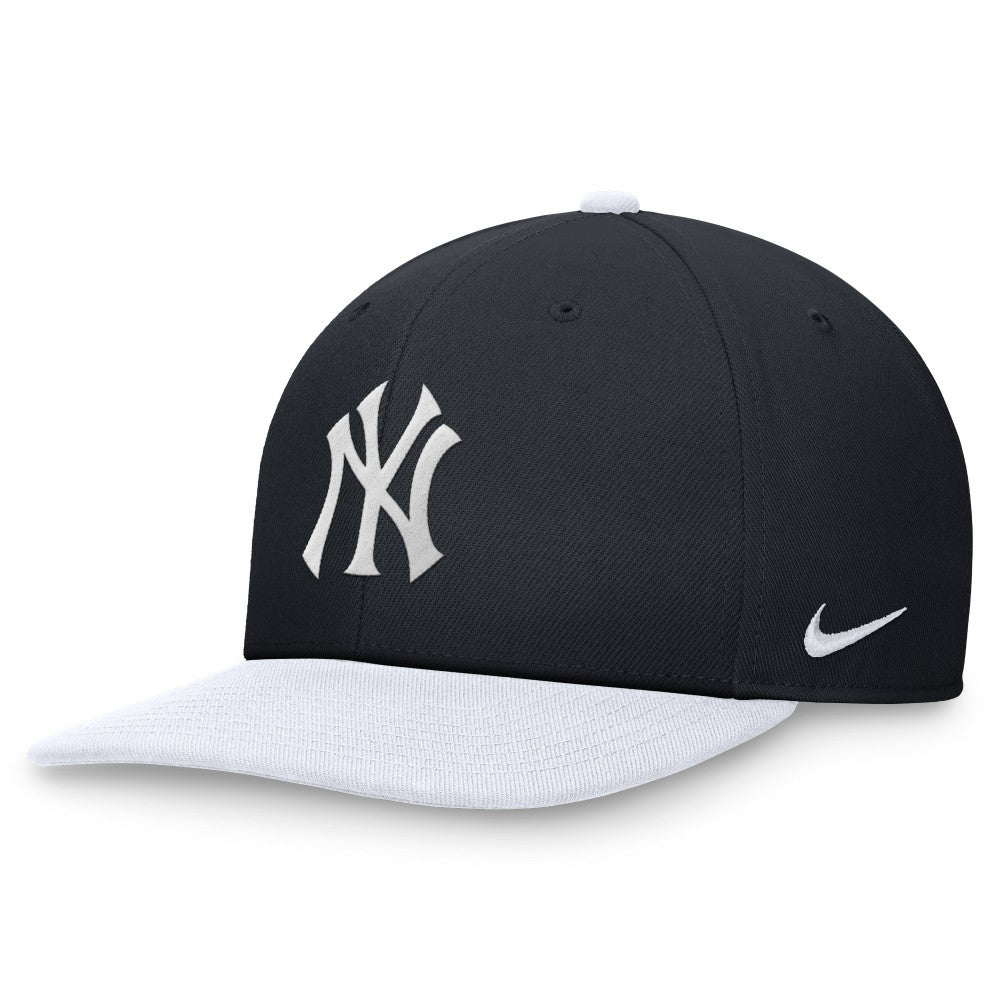 New York Yankees Two-Tone Snapback Hat - Navy/White | Nike