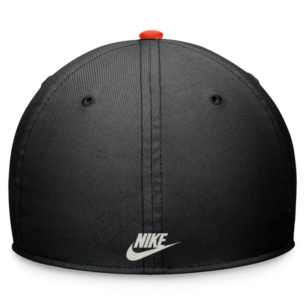 San Francisco Giants Cooperstown Collection Rewind Swooshflex Performance Hat - Black/Orange | Nike
