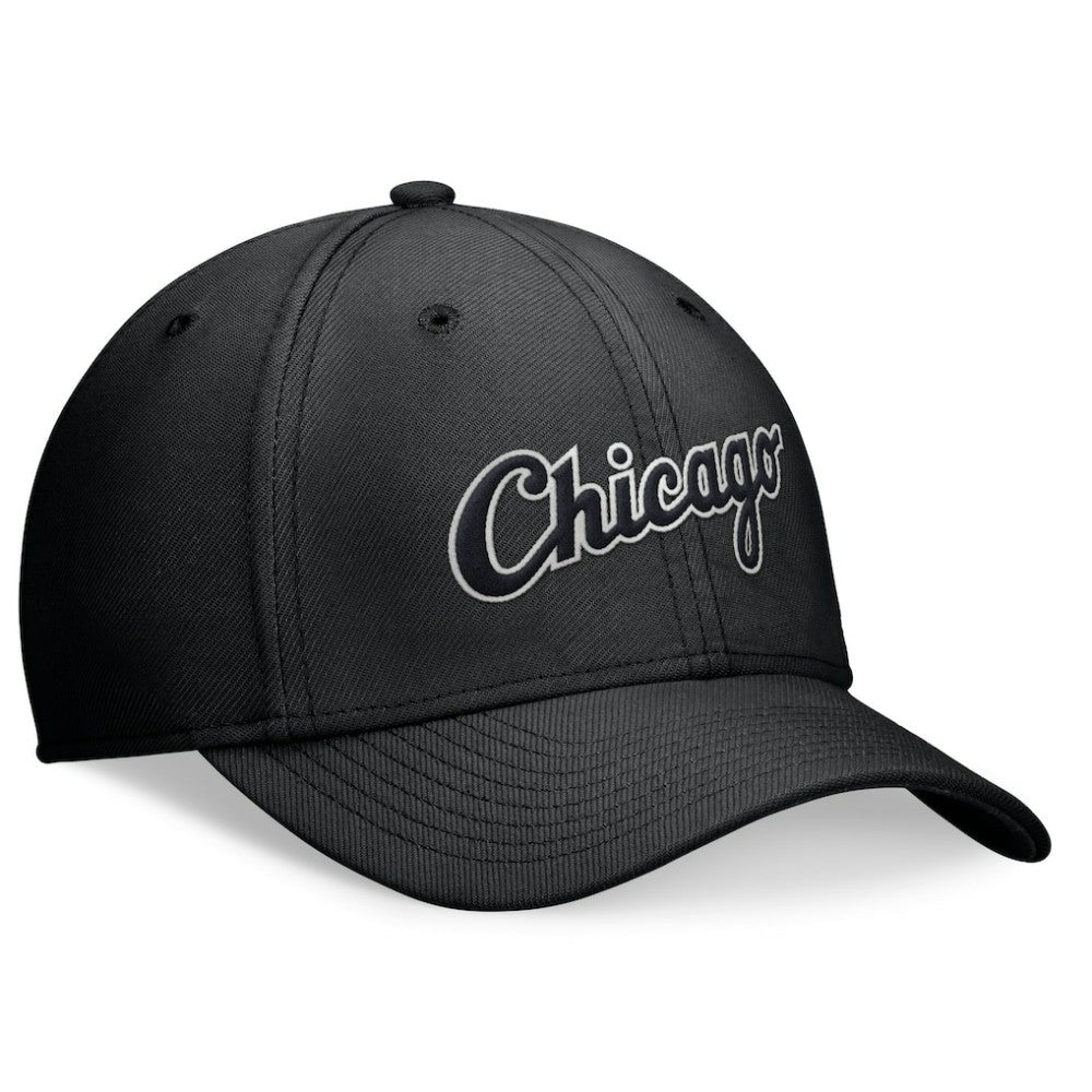 Chicago White Sox Performance Flex Hat - Black | Nike