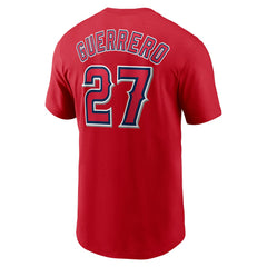 Vladimir Guerrero Los Angeles Angels Fuse Name & Number T-Shirt - Red | Nike