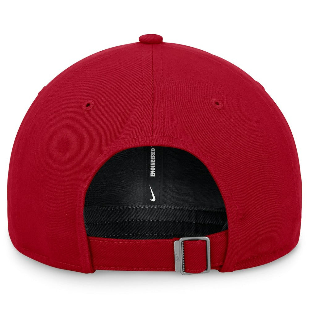 Atlanta Braves Club Adjustable Hat - Red | Nike