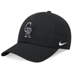 Colorado Rockies Club Adjustable Hat - Black | Nike