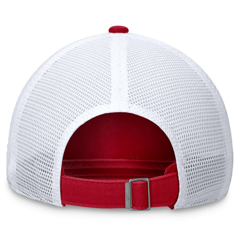 Los Angeles Angels Wordmark Adjustable Trucker Hat - Red | Nike