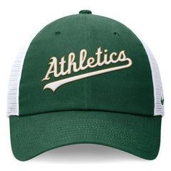Athletics Wordmark Adjustable Trucker Hat - Green | Nike