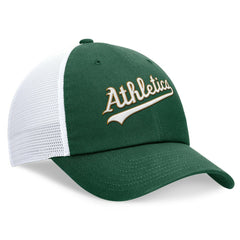 Athletics Wordmark Adjustable Trucker Hat - Green | Nike