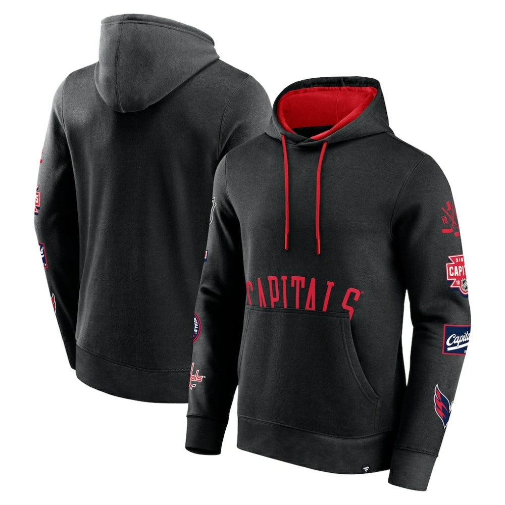 Washington Capitals Fanatics Wild Winner Pullover Hoodie
