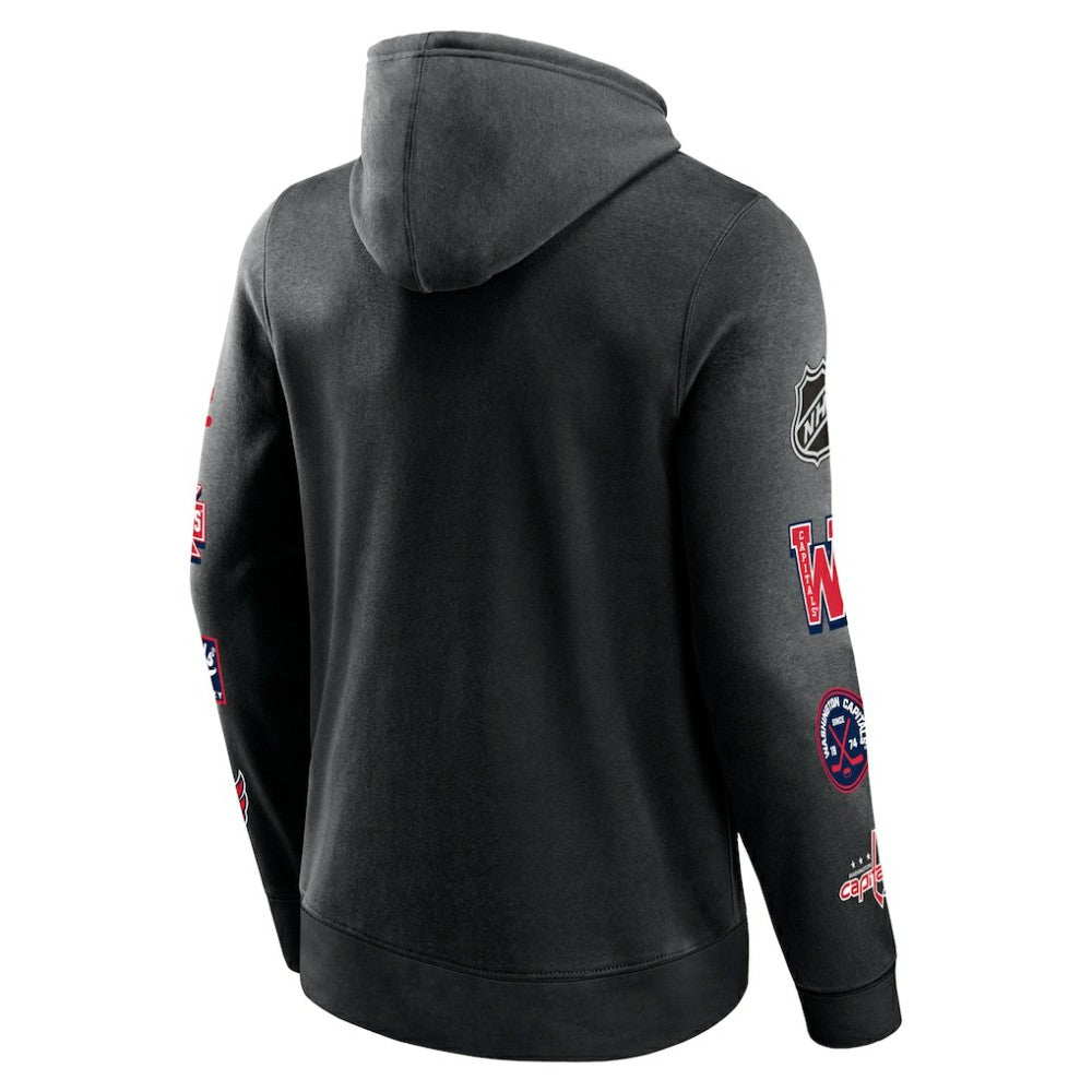 Washington Capitals Fanatics Wild Winner Pullover Hoodie