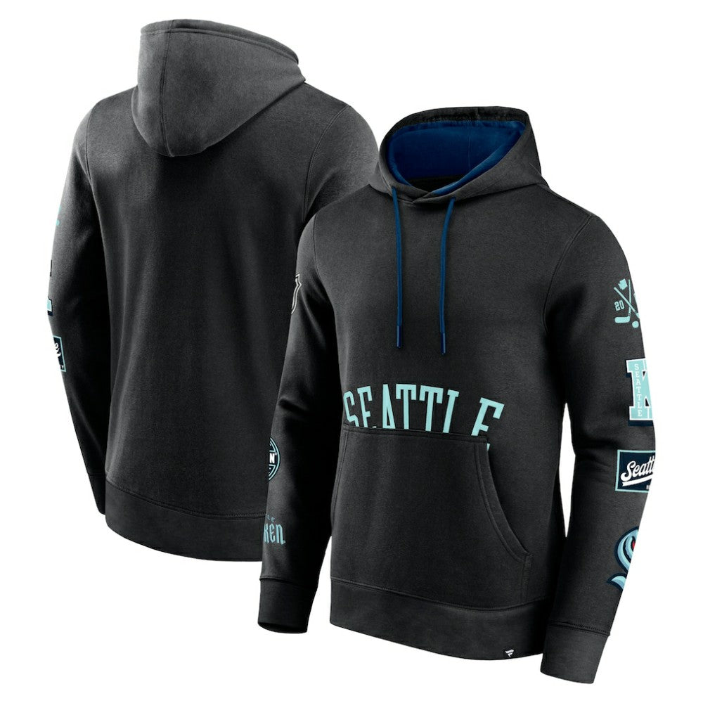 Seattle Kraken Fanatics Wild Winner Pullover Hoodie