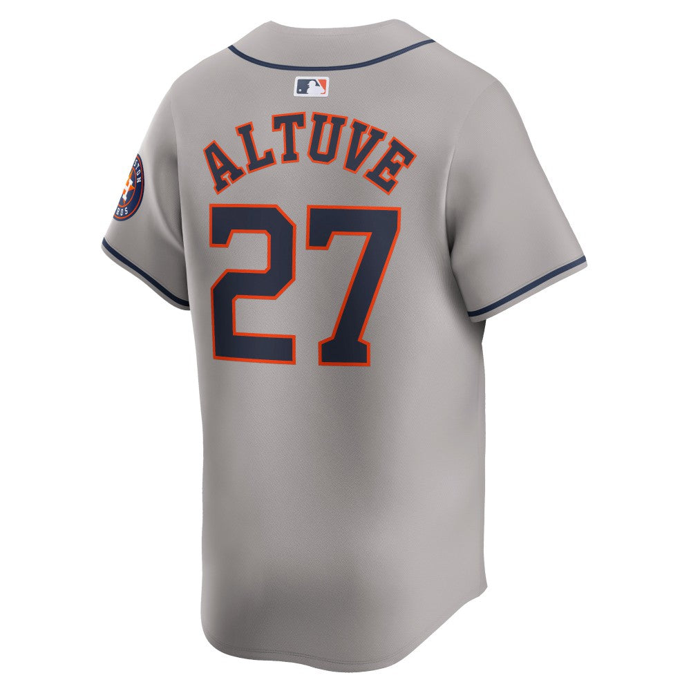 Jose Altuve Houston Astros Away Limited Player Jersey - Gray | Nike