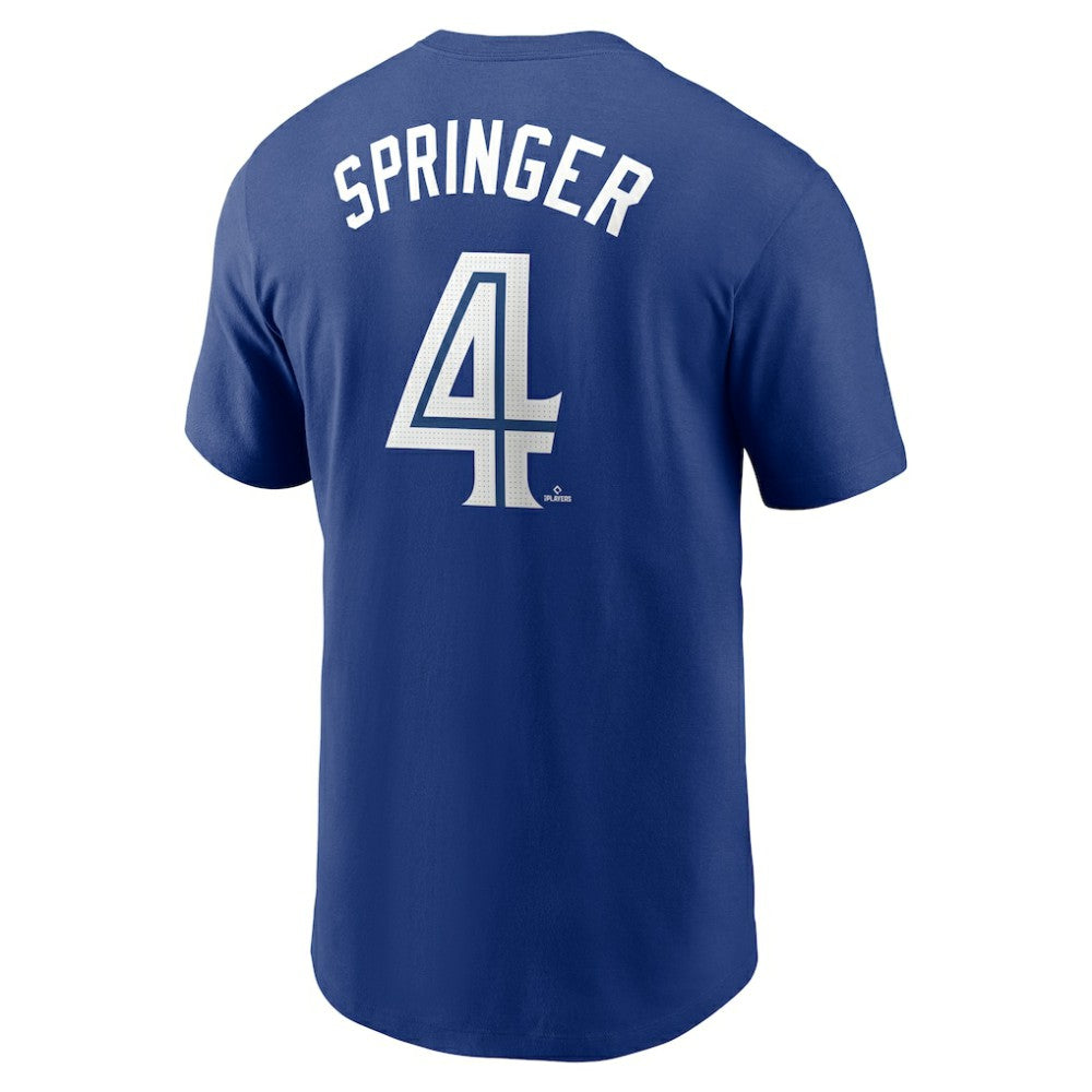 George Springer Toronto Blue Jays Fuse Name & Number T-Shirt - Royal | Nike