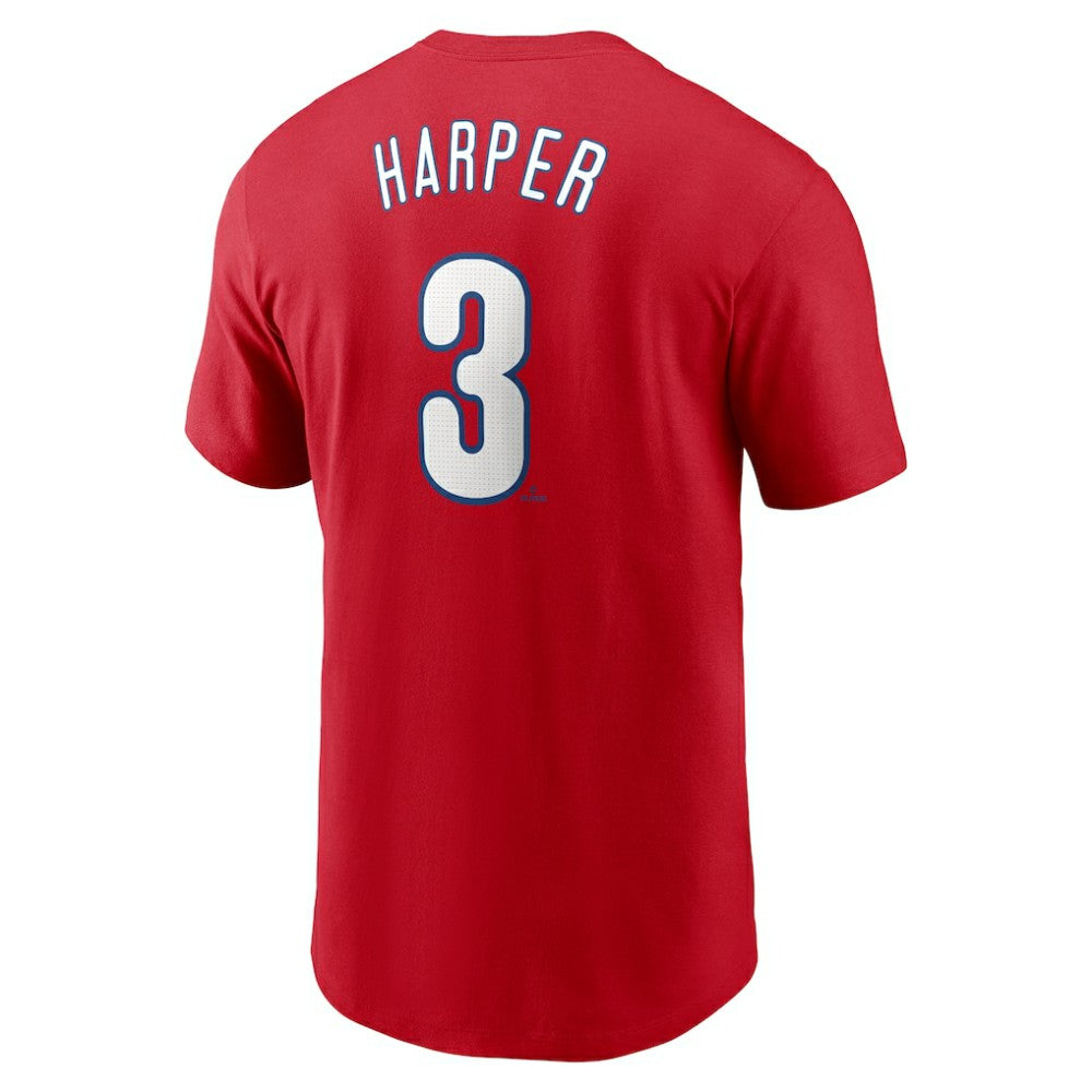 Bryce Harper Philadelphia Phillies Fuse Name & Number T-Shirt - Red | Nike
