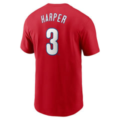 Bryce Harper Philadelphia Phillies Fuse Name & Number T-Shirt - Red | Nike