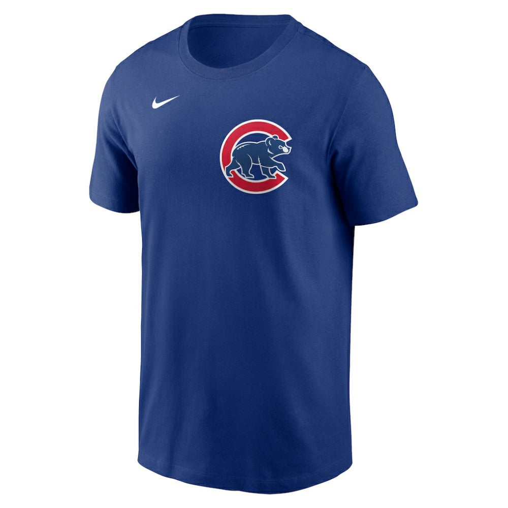 Dansby Swanson Chicago Cubs Fuse Name & Number T-Shirt - Royal | Nike