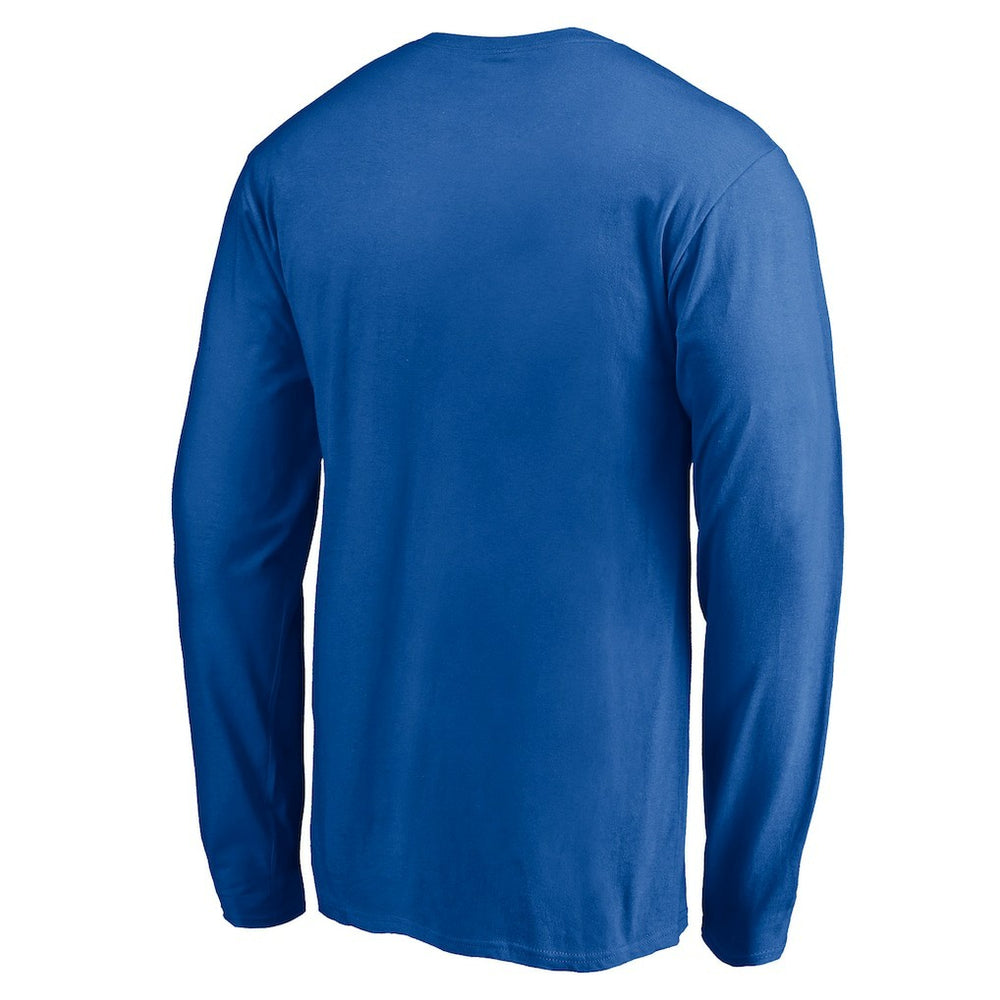 New York Knicks Team Arch Knockout Long Sleeve T-Shirt - Blue for sale